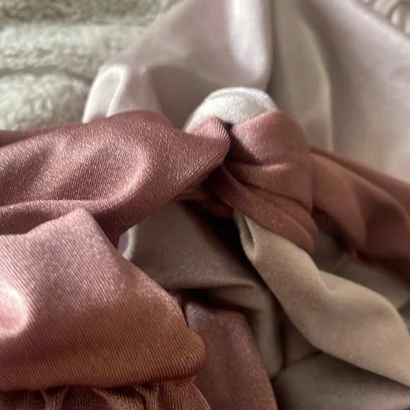 NWT REINA Bikini Swimsuit Rose Pink Large - Picture 9 of 13